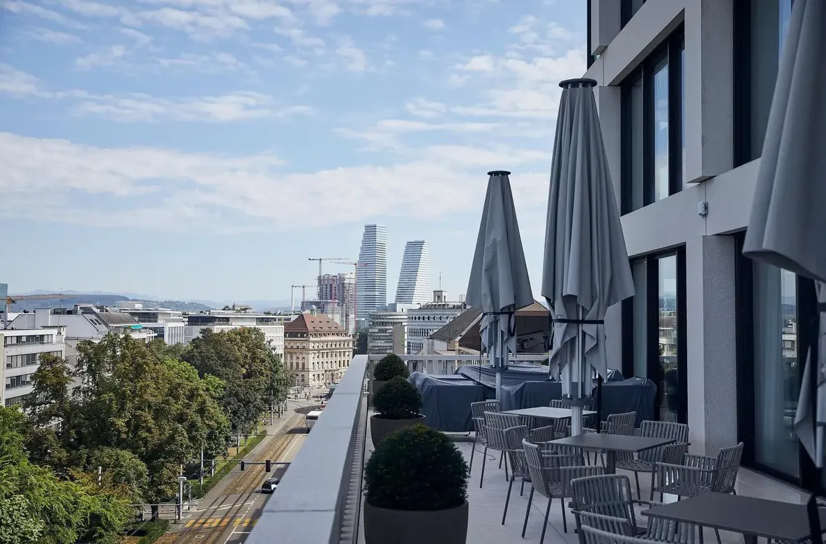 Movenpick Hotel Basel Outdoor Terrace