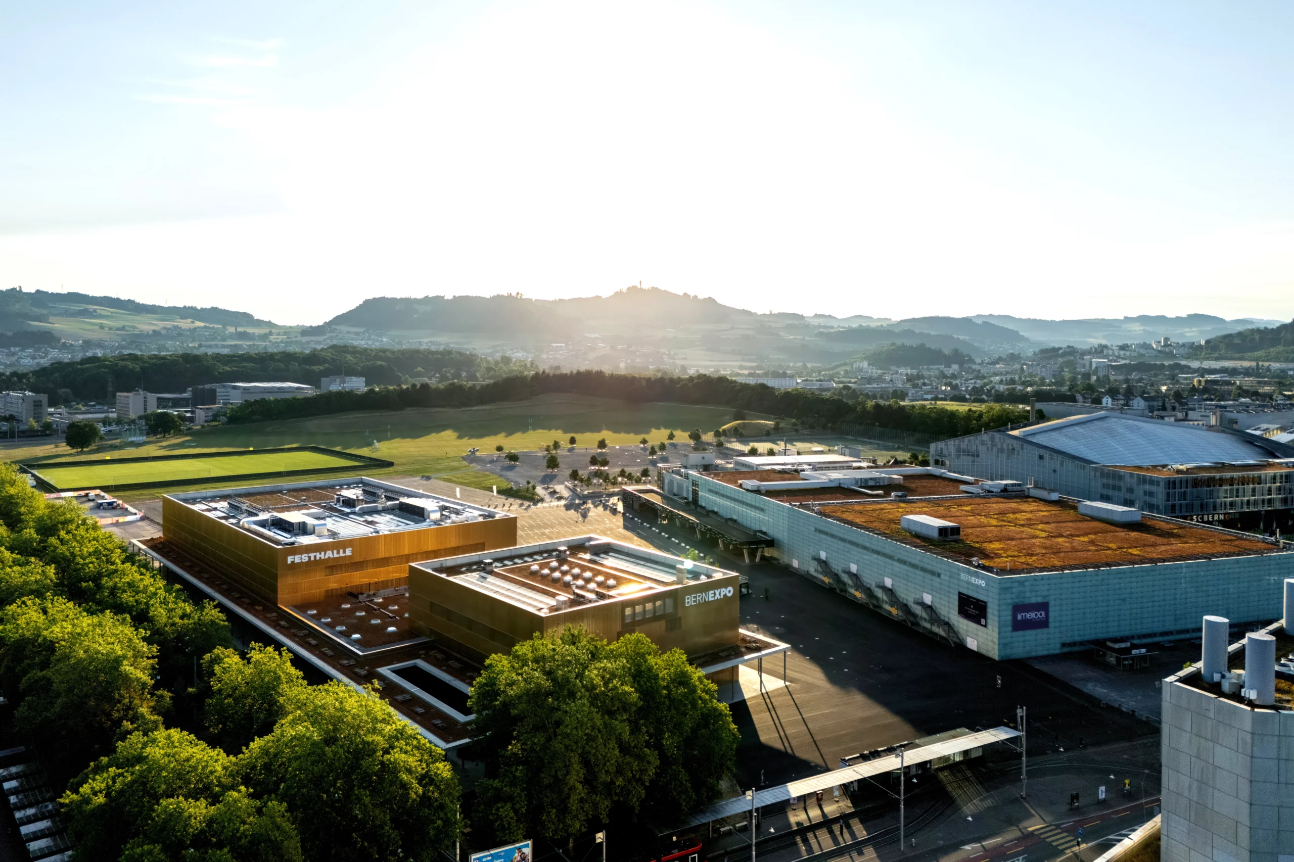 BERNEXPO Drone view